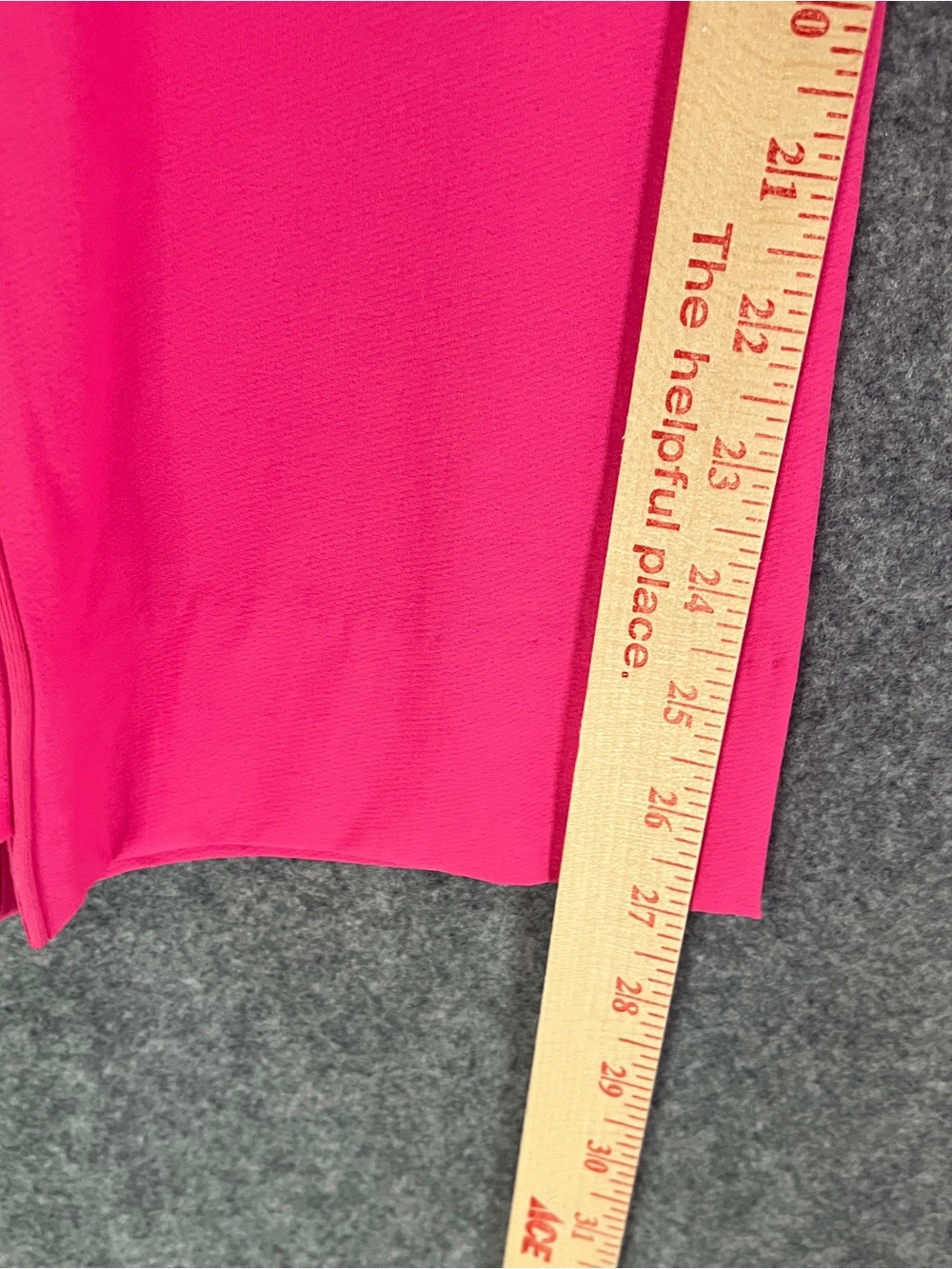 GOLFTINI Hot Pink Straight Leg Golf Pants Stretch Slash Pockets Hem Notch Size M - Picture 12 of 15